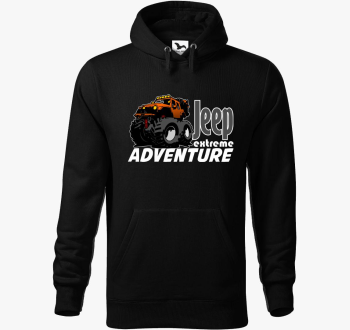 Jeep kapucnis pulóve