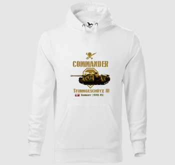 Commander STUG III kapucnis pulóver