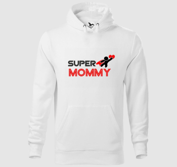 Super Mommy kapucnis pulóver