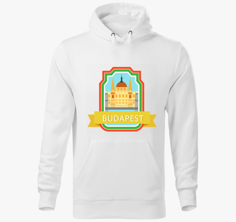 Budapest magyar kapucnis pulóver