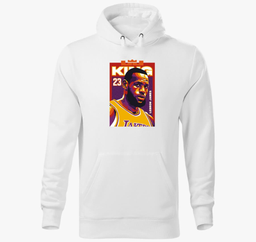 LeBron James kapucnis pulóver