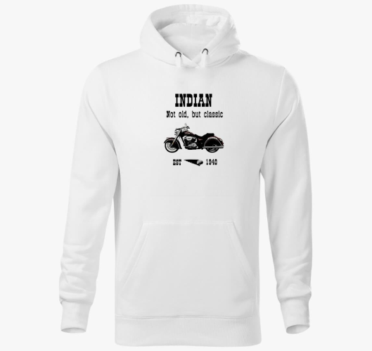 Klasszikus Indián Motor kapucn...