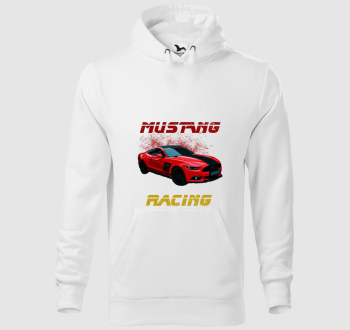 Mustang Racing kapucnis pulóver