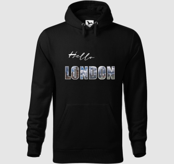 Hello London kapucnis pulóver