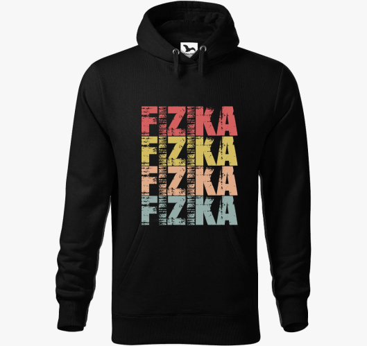 Fizika feliratos kapucnis puló...