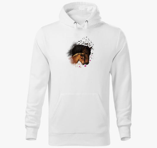 Kanca és csikója kapucnis puló...