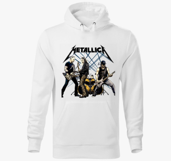 Metallica Band Art kapucnis pulóver