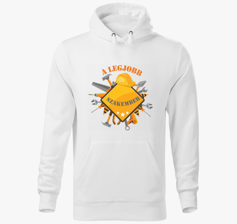 A legjobb szakember kapucnis pulóver