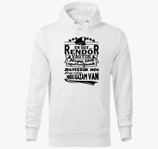 Rendőr vagyok igazam van kapuc...