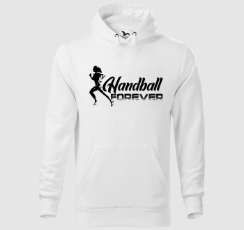 Handball forever feliratos kapucnis pulóver