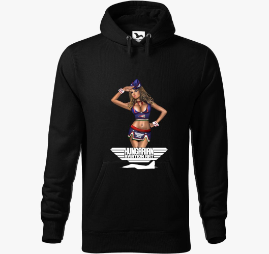 Pin Up Girl fehér felirattal k...