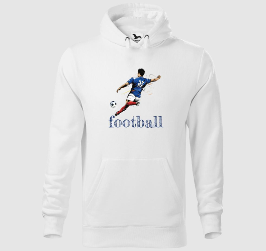 Football kapucnis pulóver
