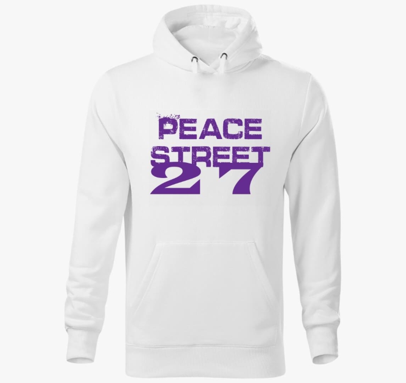 Peace srteet kapucnis pulóver