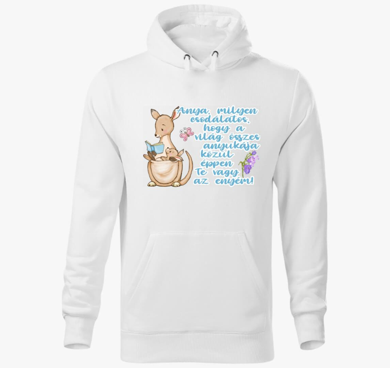 Anya milyen csodálatos kenguru fiús kapucnis pulóver