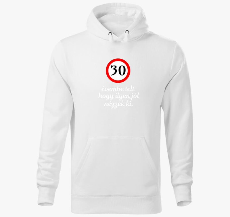(megadható szám) évembe telt, hogy ilyen jól nézzek ki kapucnis pulóver