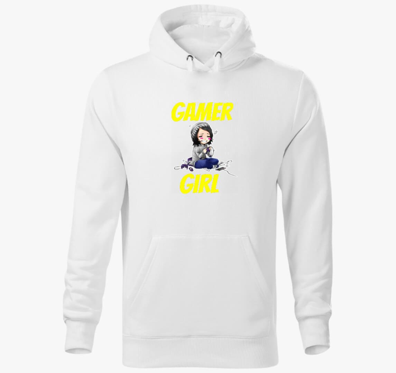 Gamer Girl v2 kapucnis pulóver