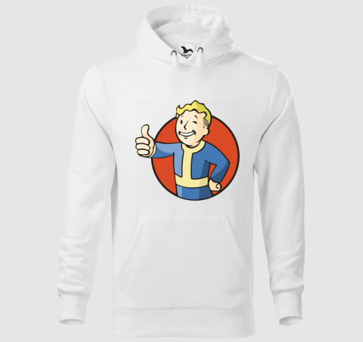 Fallout Vault Boy kapucnis pul...