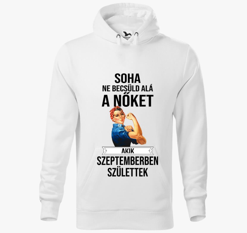 Erős nők - Szülinapos kapucnis pulóver