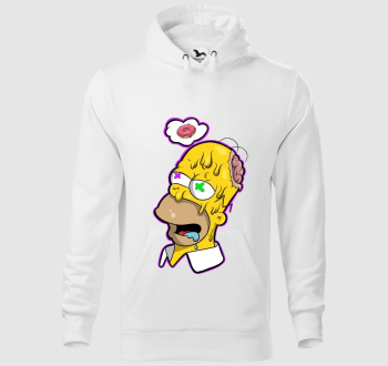 Crazy Homer kapucnis pulóver