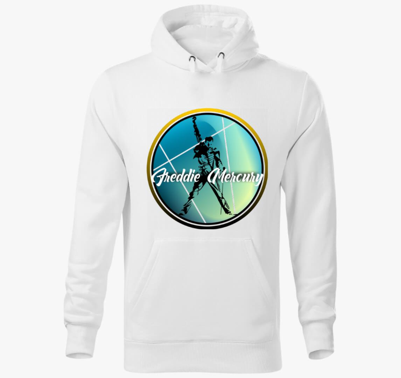 Mercury mintás kapucnis pulóver