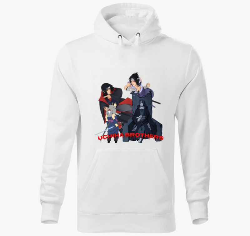 Uchiha brothers kapucnis pulóver