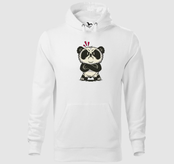 Morcos panda kapucnis pulóver