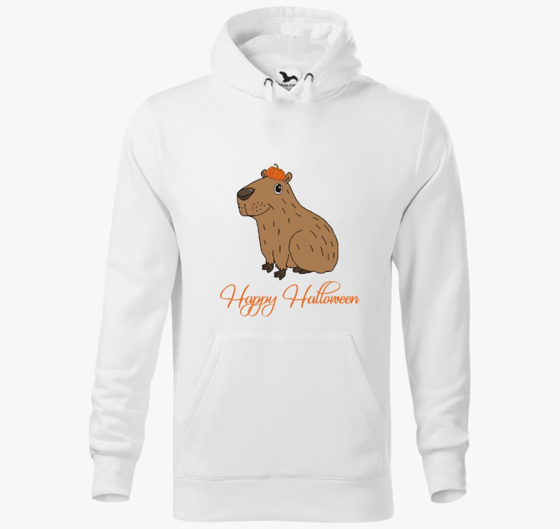 Halloweeni kapibara kapucnis pulóver