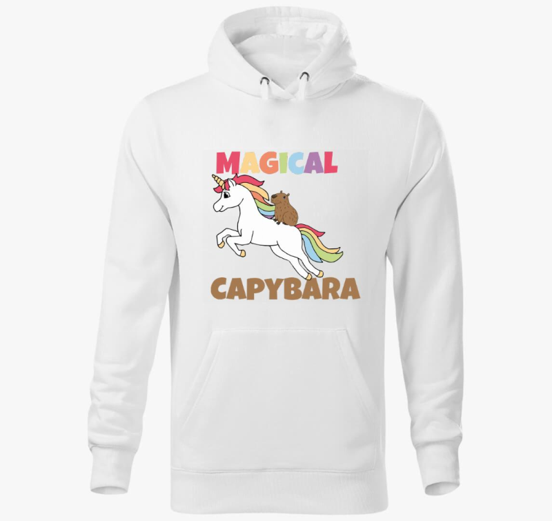 Mágikus kapibara kapucnis pulóver