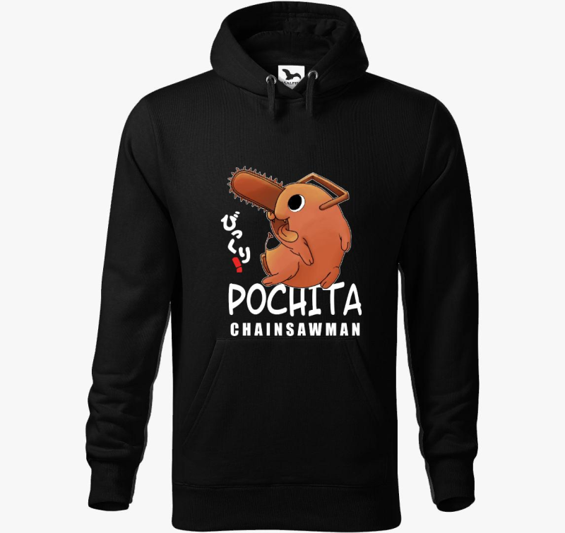 Pochita art kapucnis pulóver