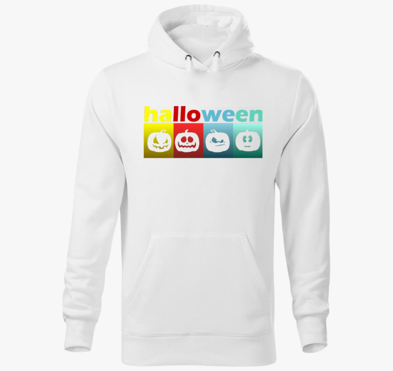 Halloween tök kapucnis pulóver