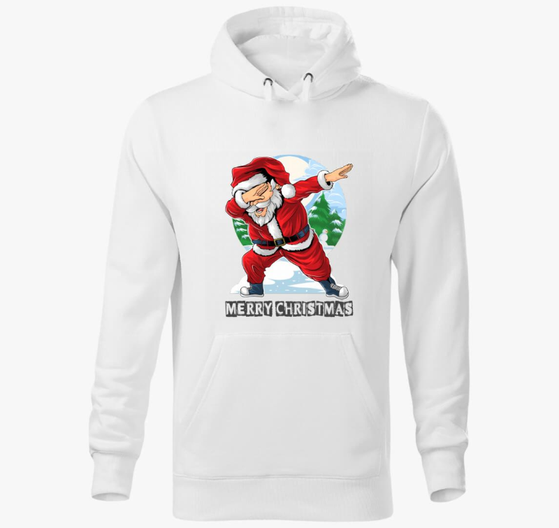 Dabelő mikulás kapucnis pulóver