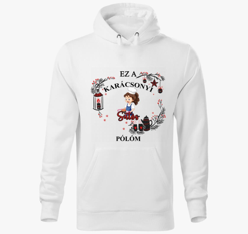 Ez a karácsonyi sütős kapucnis pulóverm kapucnis pulóver