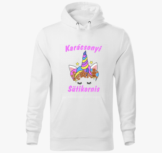 Karácsonyi sütikornis kapucnis...