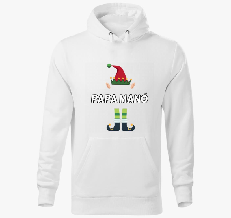Papa manó kapucnis pulóver