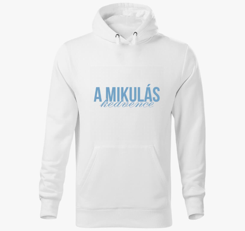 A mikulás kedvence kapucnis pulóver