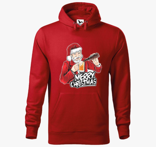 Boldog karácsonyt sörös kapucn...