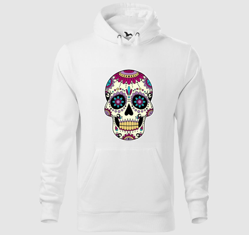 Mexican skull kapucnis pulóver