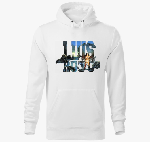 Csajszi robottal kapucnis puló...