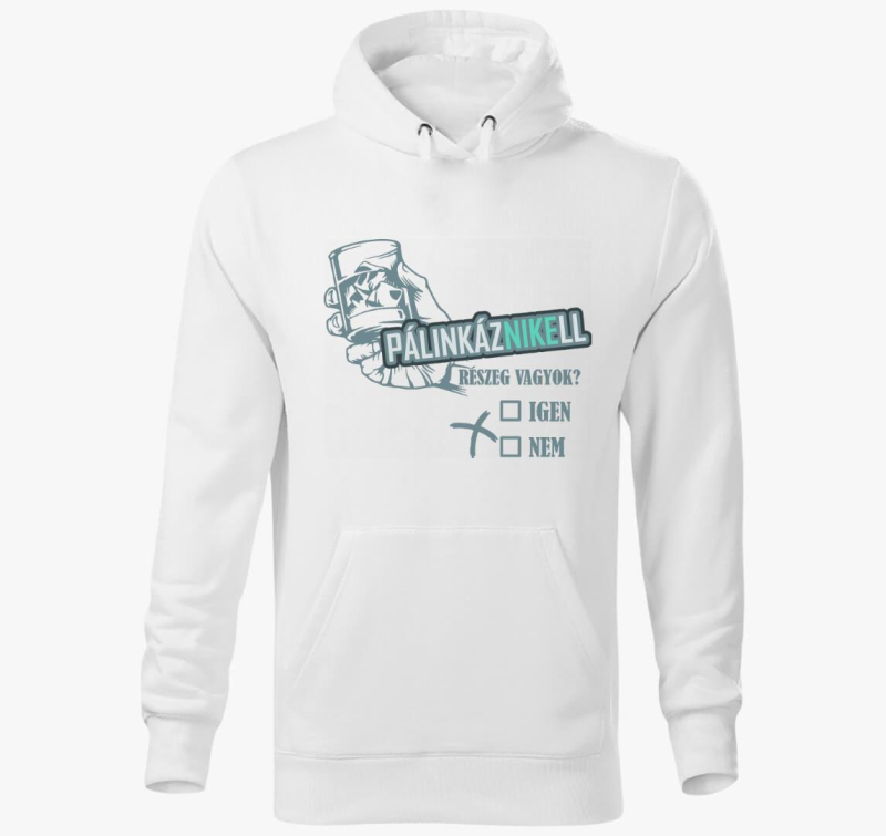 Pálinkás részeg kapucnis pulóver