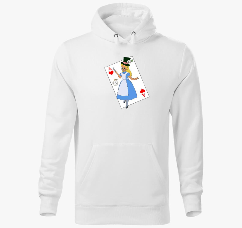 Alice Pókerországban kapucnis pulóver