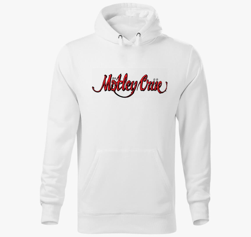 Mötley Crüe feliratos kapucnis pulóver