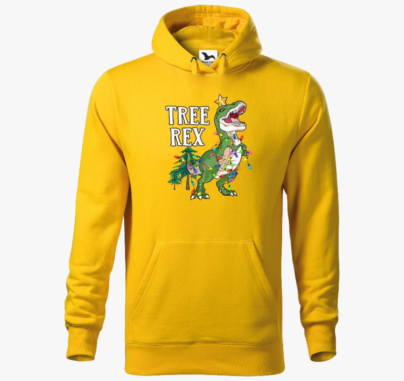 Tree Rex karácsonyi kapucnis pulóver