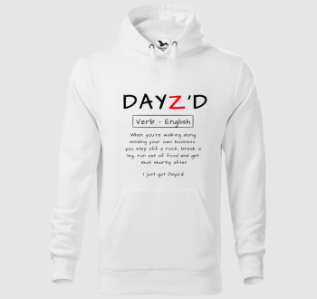 DayZ életérzés gamer kapucnis pulóver