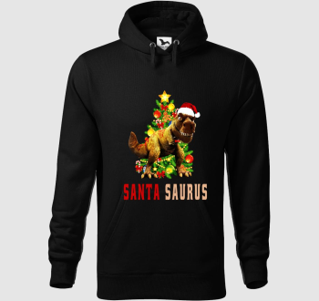 Santa Saurous kapucnis pulóver
