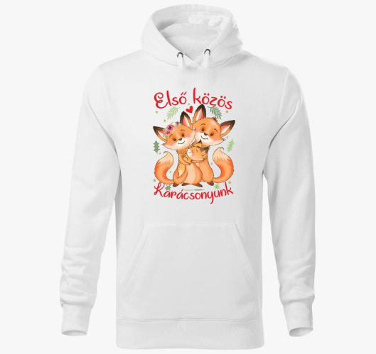 Első közös Karácsonyunk rókák ...