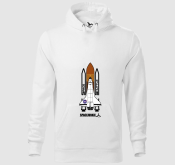 Spacejunkie Space Shuttle kapucnis pulóver