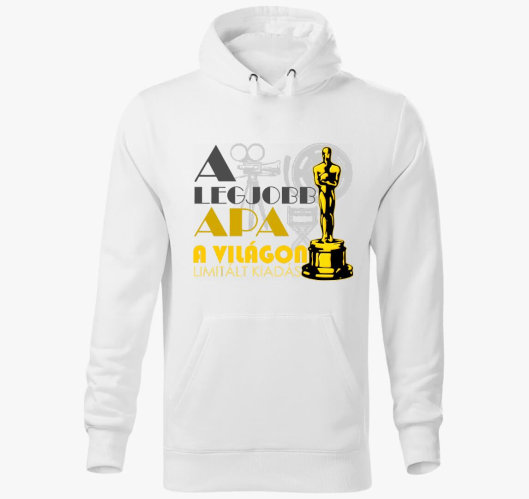 Oscar díjas apa kapucnis pulóv...