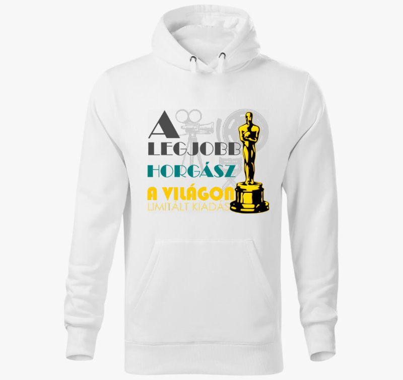 Oscar díjas horgász kapucnis pulóver