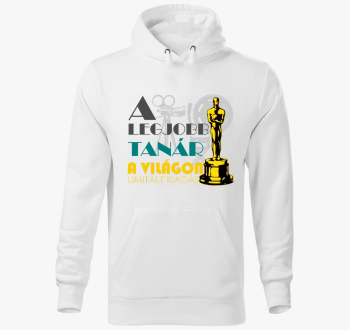 Oscar díjas tanár kapucnis pulóver