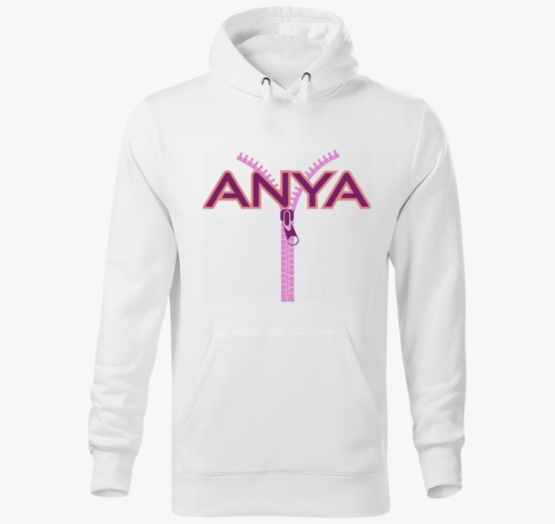 Anya zipzáros kapucnis pulóver